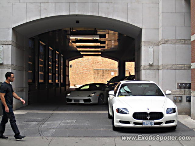 Lamborghini Gallardo spotted in Toronto, Canada