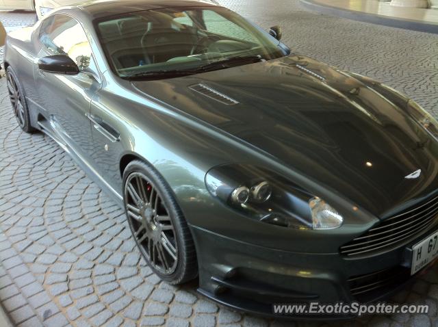 Aston Martin DB9 spotted in Dubai, United Arab Emirates