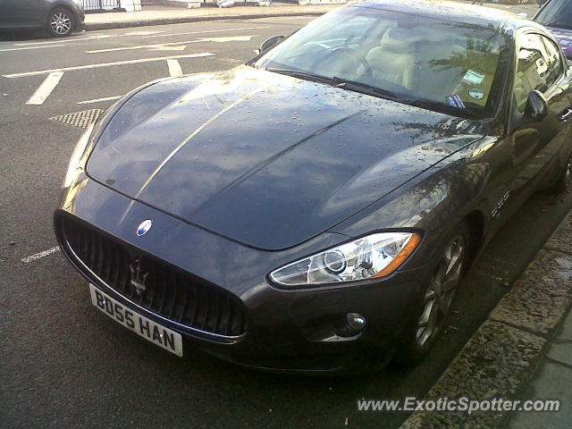 Maserati GranTurismo spotted in London, United Kingdom