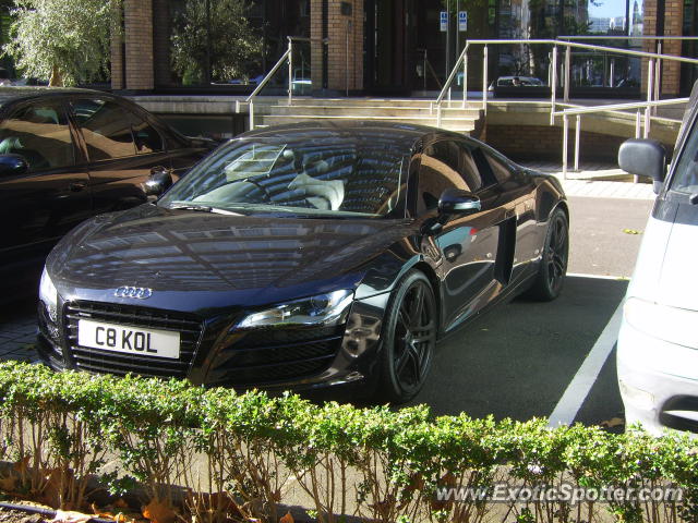 Audi R8 spotted in London, United Kingdom