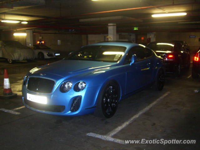 Bentley Continental spotted in London, United Kingdom