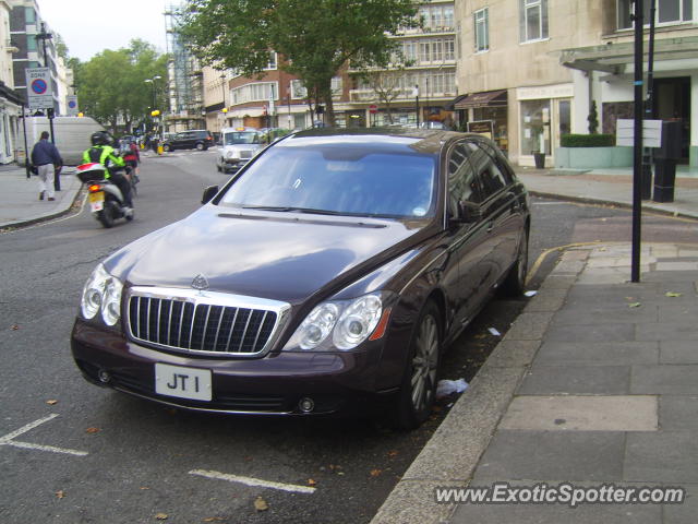 Mercedes Maybach spotted in London, United Kingdom