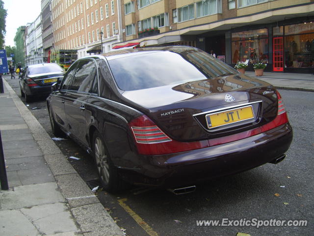 Mercedes Maybach spotted in London, United Kingdom