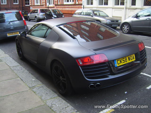 Audi R8 spotted in London, United Kingdom