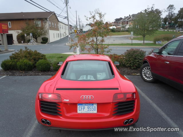 Audi R8 spotted in Hershey, Pennsylvania