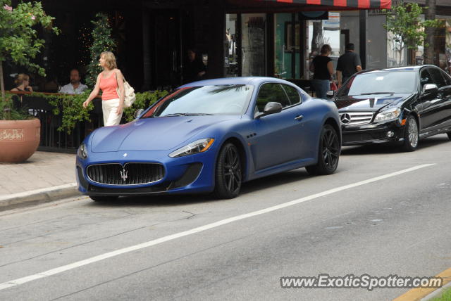 Maserati GranTurismo spotted in Ft. Lauderdale, Florida