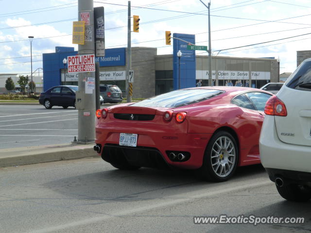 Ferrari F430 spotted in Toronto, Ontario, Canada