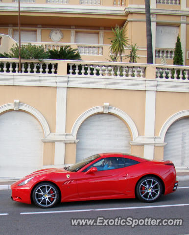 Ferrari California spotted in Monaco, Monaco