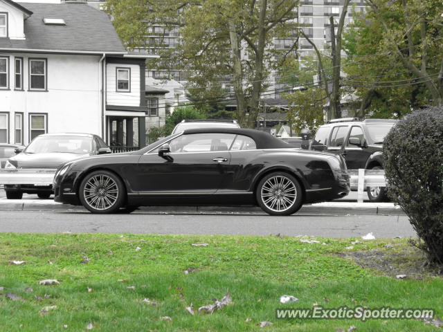 Bentley Continental spotted in Fort Lee, New Jersey