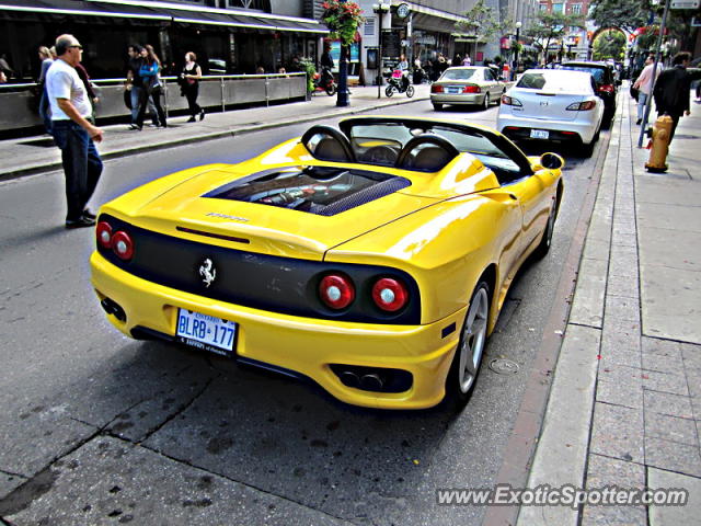 Ferrari 360 Modena spotted in Toronto, Canada