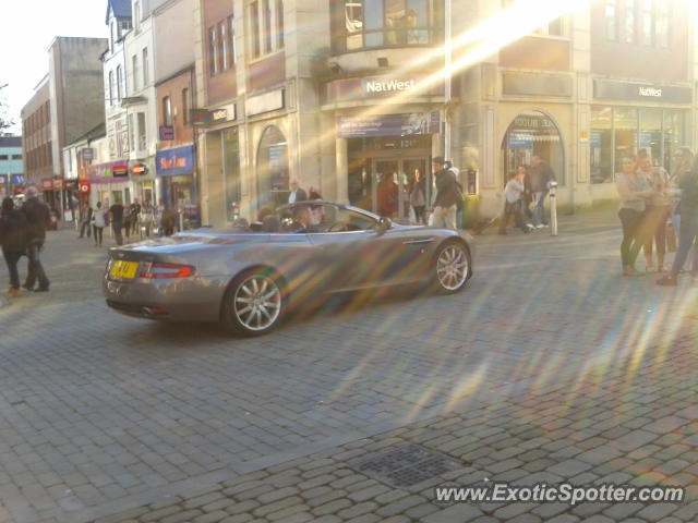 Aston Martin DB9 spotted in Swansea, United Kingdom