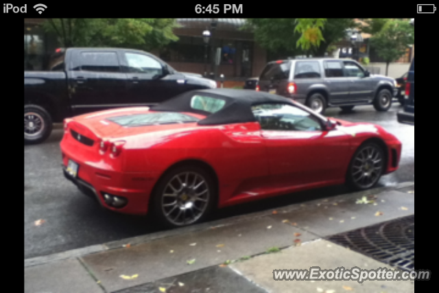 Ferrari F430 spotted in Bethlehem, Pennsylvania