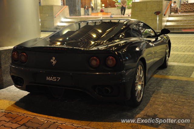 Ferrari 360 Modena spotted in Bukit Bintang KL, Malaysia