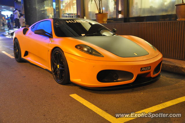 Ferrari F430 spotted in Hard Rock KL, Malaysia