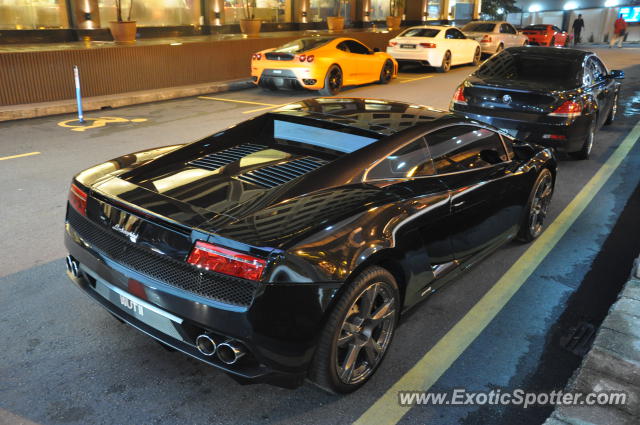 Lamborghini Gallardo spotted in Hard Rock KL, Malaysia