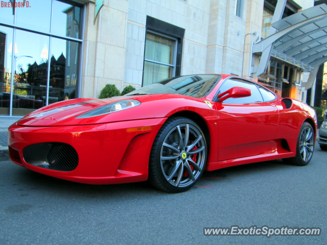 Ferrari F430 spotted in Boston, Massachusetts