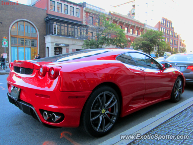 Ferrari F430 spotted in Boston, Massachusetts