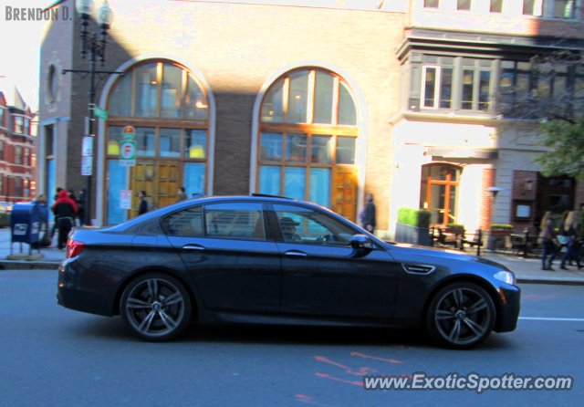 BMW M5 spotted in Boston, Massachusetts