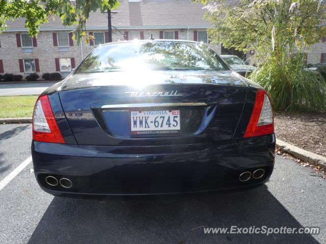 Maserati Quattroporte spotted in Hershey, Pennsylvania