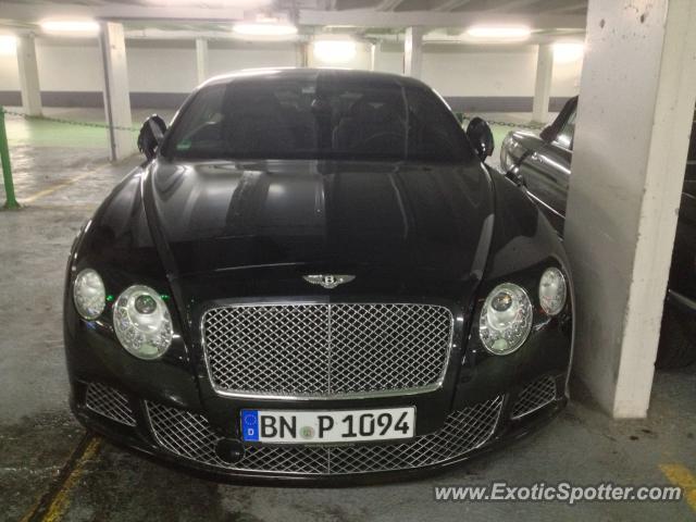 Bentley Continental spotted in Paris, France