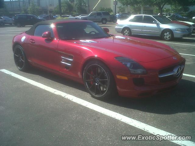 Mercedes SLS AMG spotted in Tampa, Florida