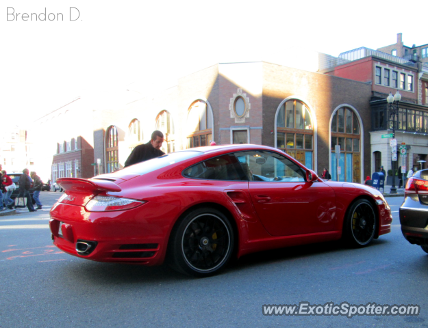 Porsche 911 Turbo spotted in Boston, Massachusetts