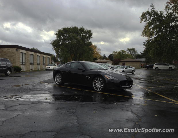 Maserati GranTurismo spotted in Oak Lawn, Illinois