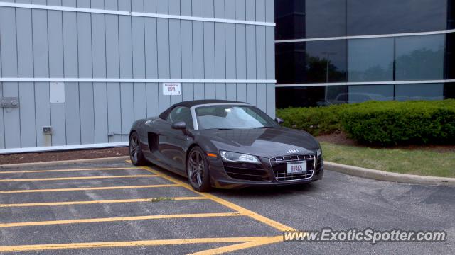 Audi R8 spotted in Northbrook, Illinois