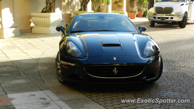 Ferrari California spotted in Naples, Florida