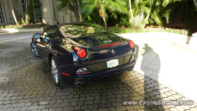 Ferrari California spotted in Naples, Florida