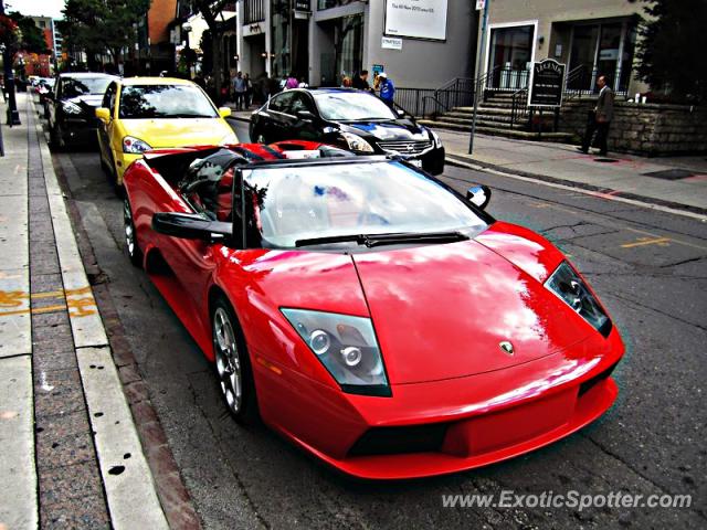 Lamborghini Murcielago spotted in Toronto, Canada