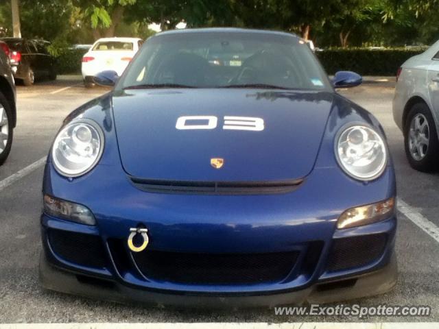 Porsche 911 GT3 spotted in Boca Raton, Florida