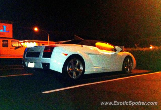 Lamborghini Gallardo spotted in Newport Beach, California