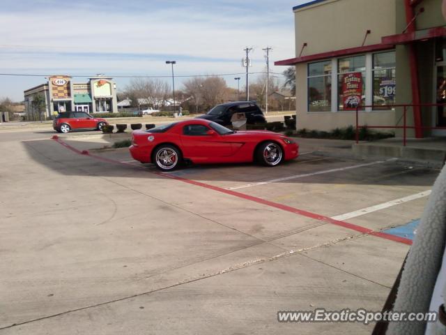 Dodge Viper spotted in Fort worth, Texas