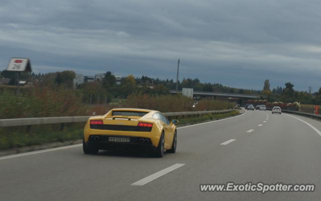 Lamborghini Gallardo spotted in Zurich, Switzerland