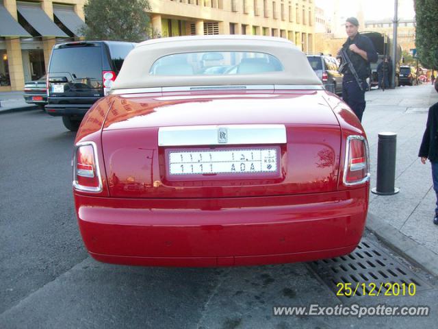 Rolls Royce Phantom spotted in Beirut, Lebanon