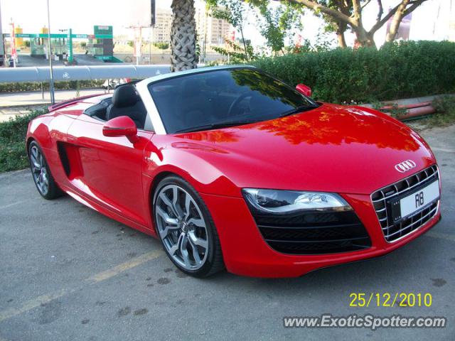 Audi R8 spotted in Beirut, Lebanon