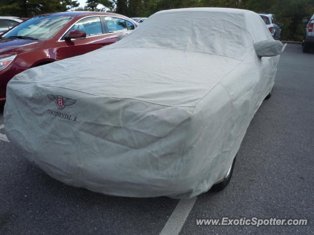 Bentley Continental spotted in Hershey, Pennsylvania