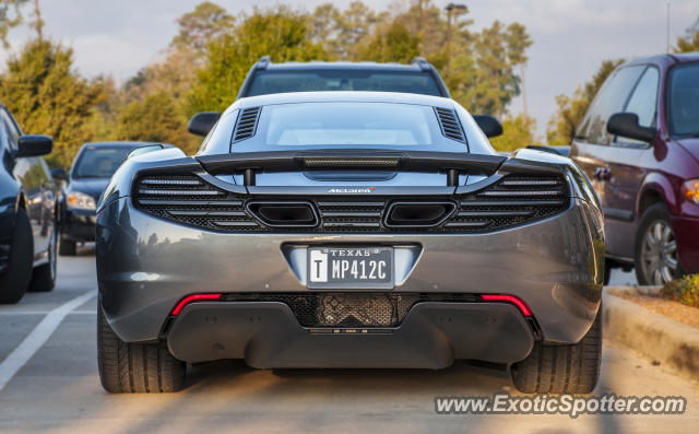 Mclaren MP4-12C spotted in Houston, Texas