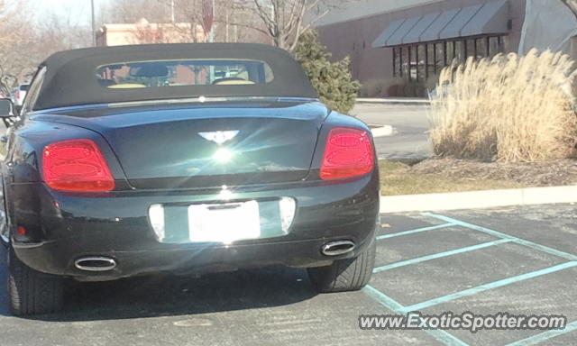 Bentley Continental spotted in Indianapolis, Indiana