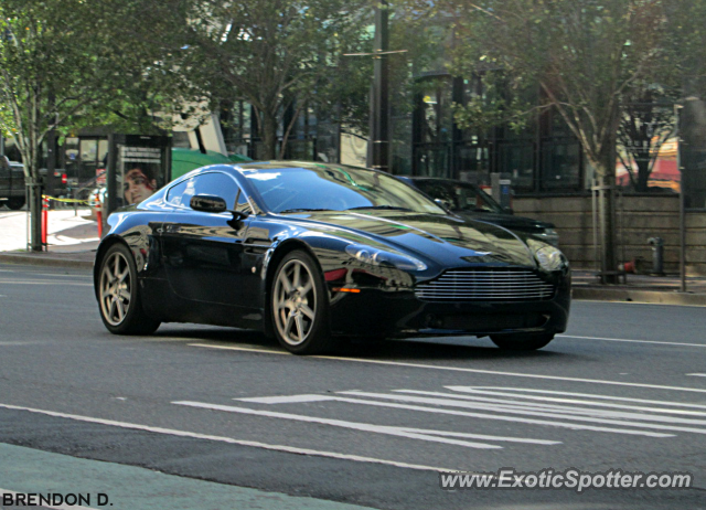 Aston Martin Vantage spotted in Boston, Massachusetts