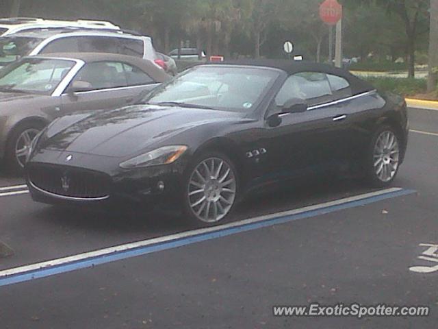 Maserati GranCabrio spotted in Bonita Springs, Florida