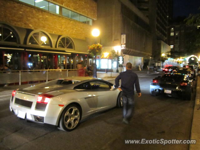 Lamborghini Gallardo spotted in Toronto, Canada