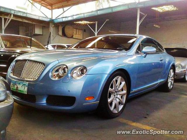 Bentley Continental spotted in Quezon City, Philippines