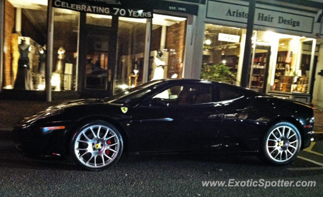 Ferrari F430 spotted in Red Bank, New Jersey