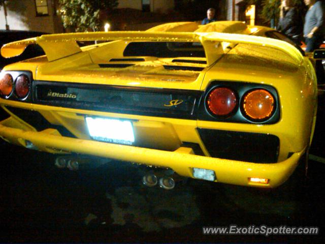 Lamborghini Diablo spotted in San Diego, California