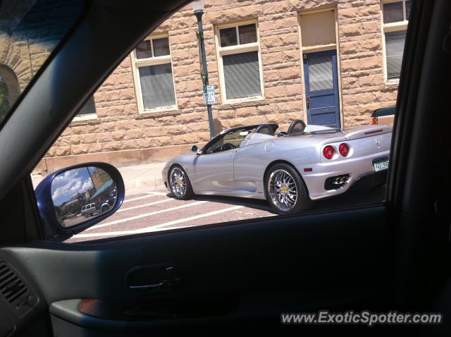 Ferrari 360 Modena spotted in Castle Rock, Colorado