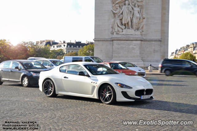 Maserati GranTurismo spotted in Paris, France