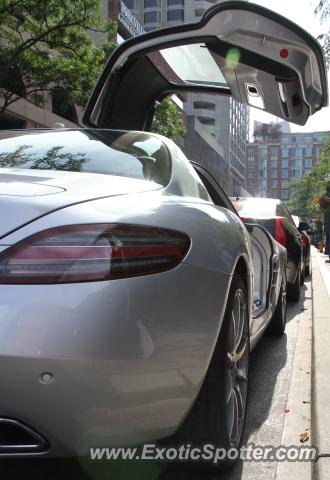 Mercedes SLS AMG spotted in Toronto, Canada