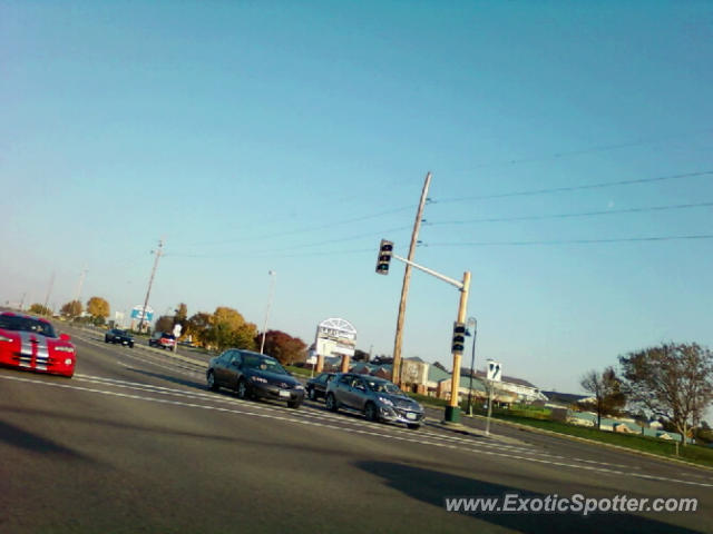 Dodge Viper spotted in Burnsville, Minnesota